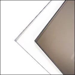 Klare Kunststoffplatten Hartbeschichtetes Polycarbonat