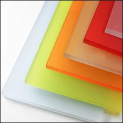 Klare Kunststoffplatten Mattes Acrylglas