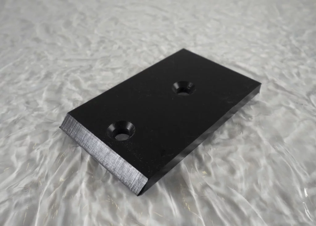 Schwarze Gleitstücke