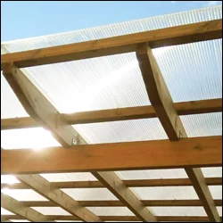 Gewächshaus Plexiglas Hohlkammerplatten aus Polycarbonat Gewächshaus Bedachung