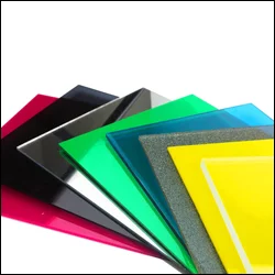 Farbiges Acrylglas
