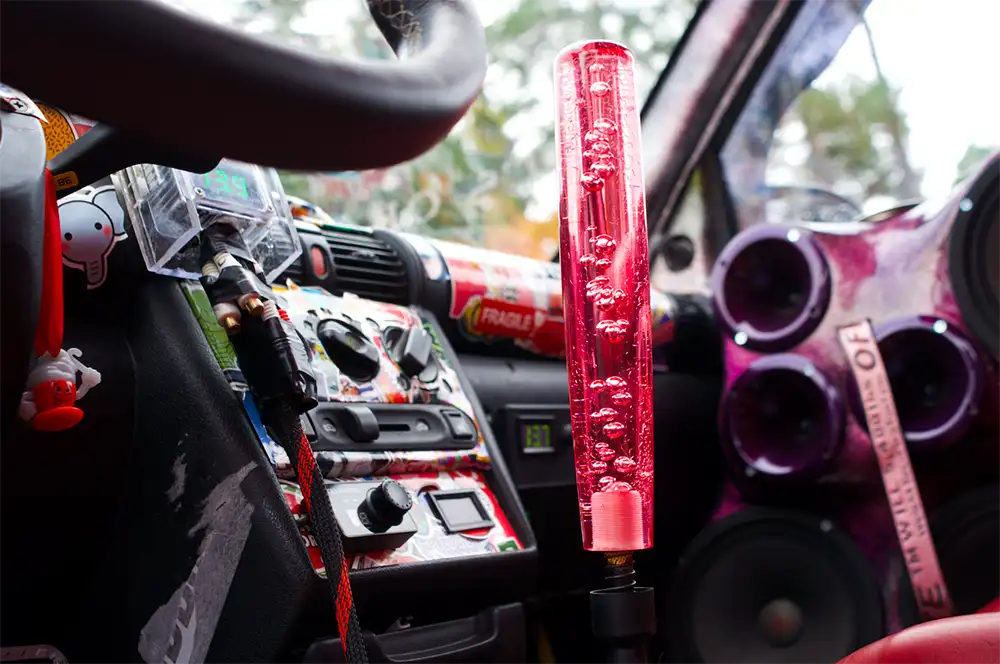 Kunststoff Auto-Tuning_Schalthebel